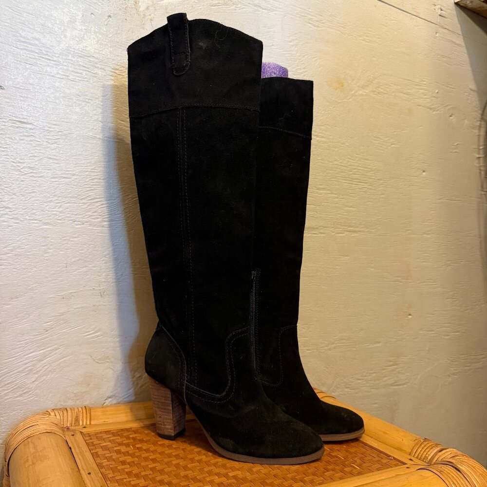 Dolce Vita black suede boots